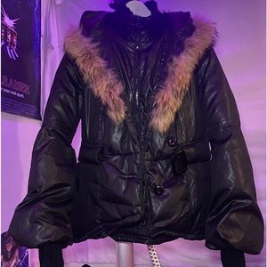 Womens Faux Fur Jacket